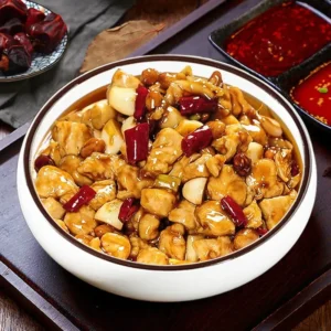 055. Pollo sichuan con picante